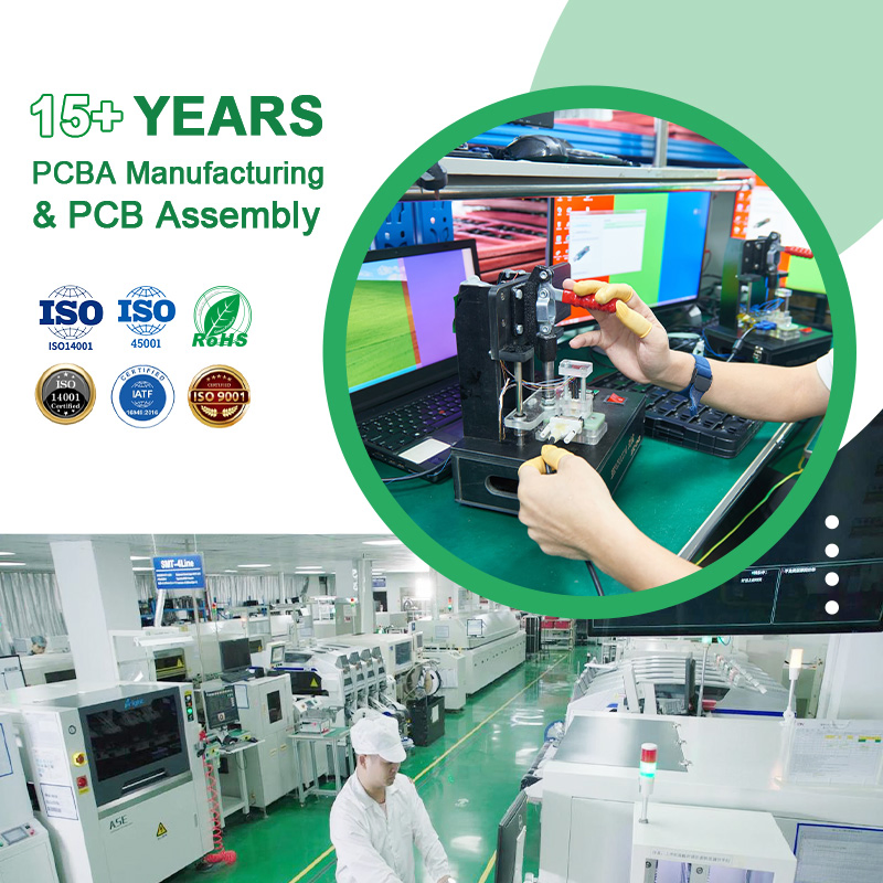 Pcbasic Electronics Manufacturing 94V0 Personalized Layout SMT PCB Assembly PCBA Circuit Board