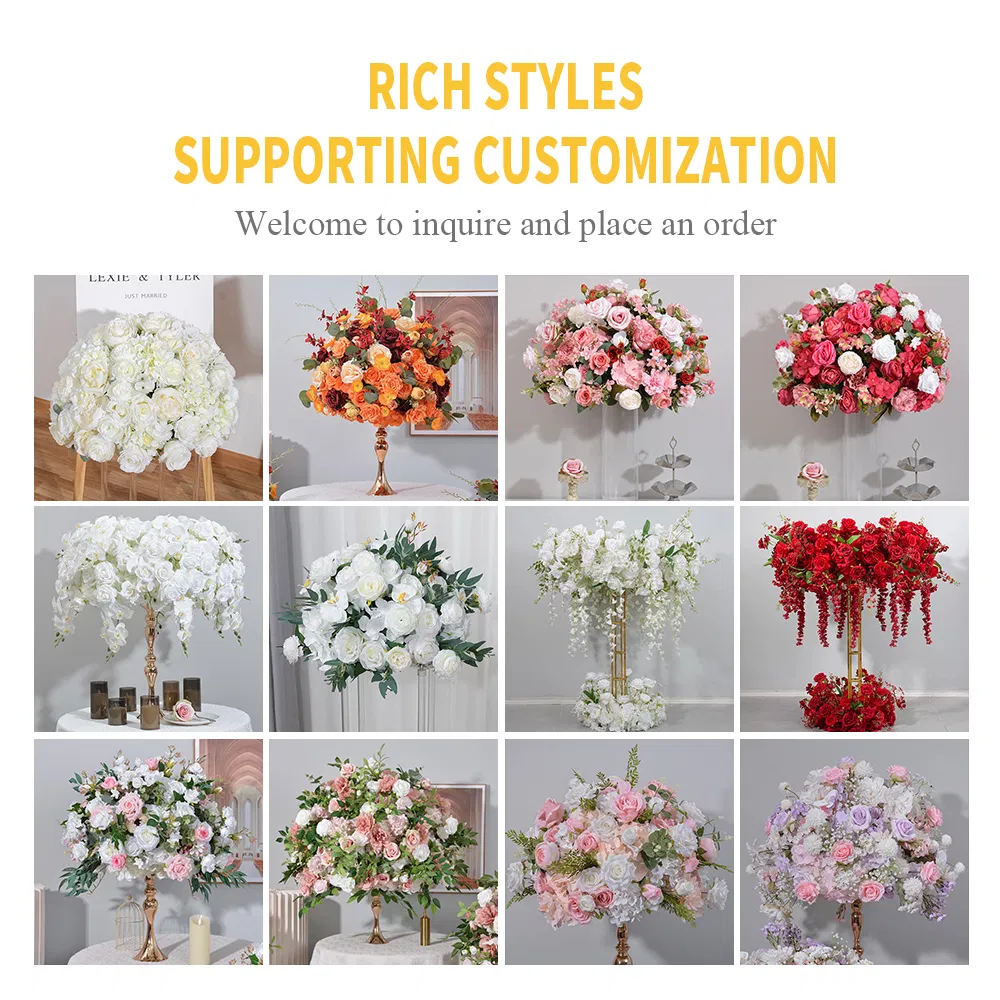 Lifelike Flower Centerpieces