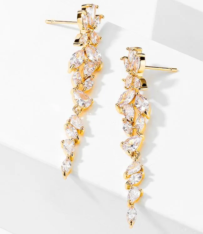 Wedding Bridal CZ Earring 1