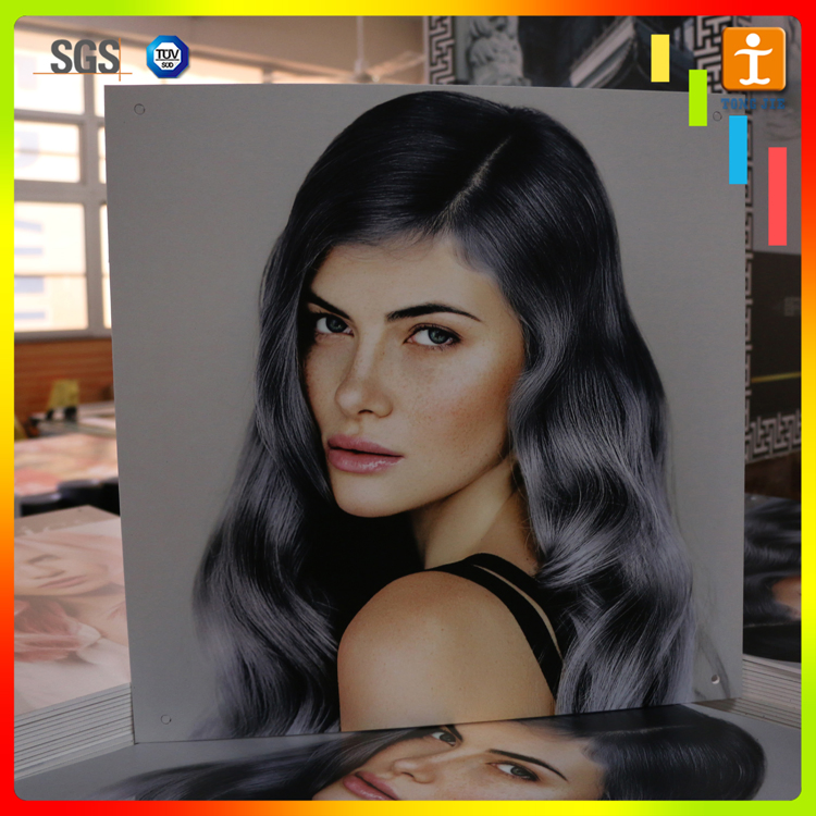 Hard Plastic Wall Hanging Hair Salon Sign Board Samples