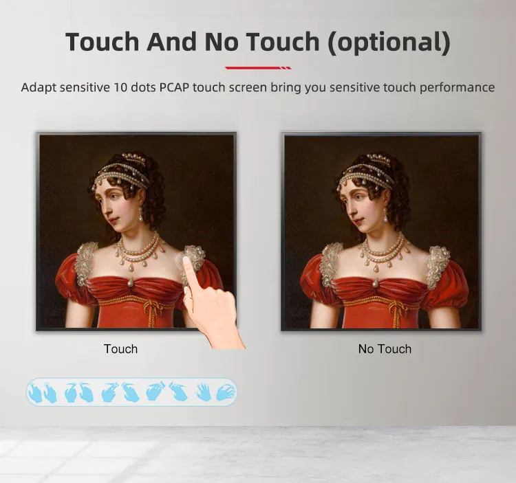 Square LCD Display View 4