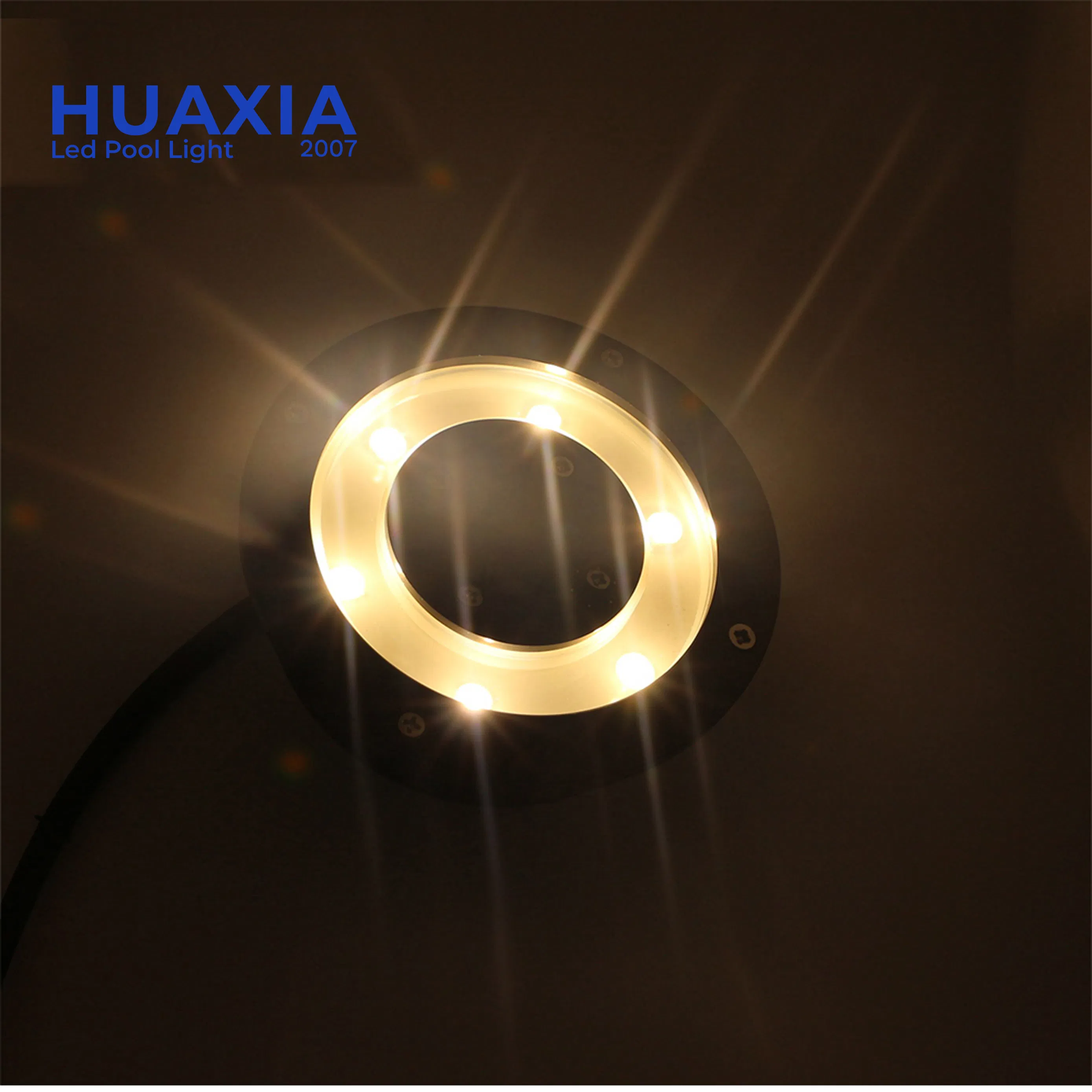 Premium Aluminum LED Fountain Light for Gardens Waterproof IP65 2-Year Warranty