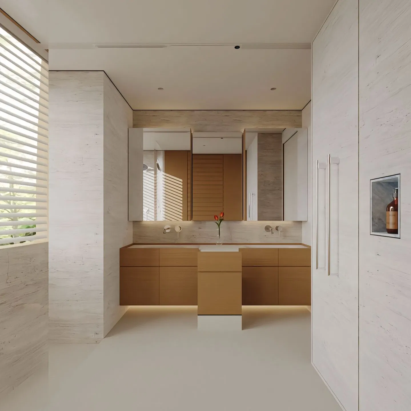 New Product Design Bathroom Cabinet Log Environmental Protection Minimalist Style Whole House Custom Living Room Kitchen Custom Design Wooden Home Furniture