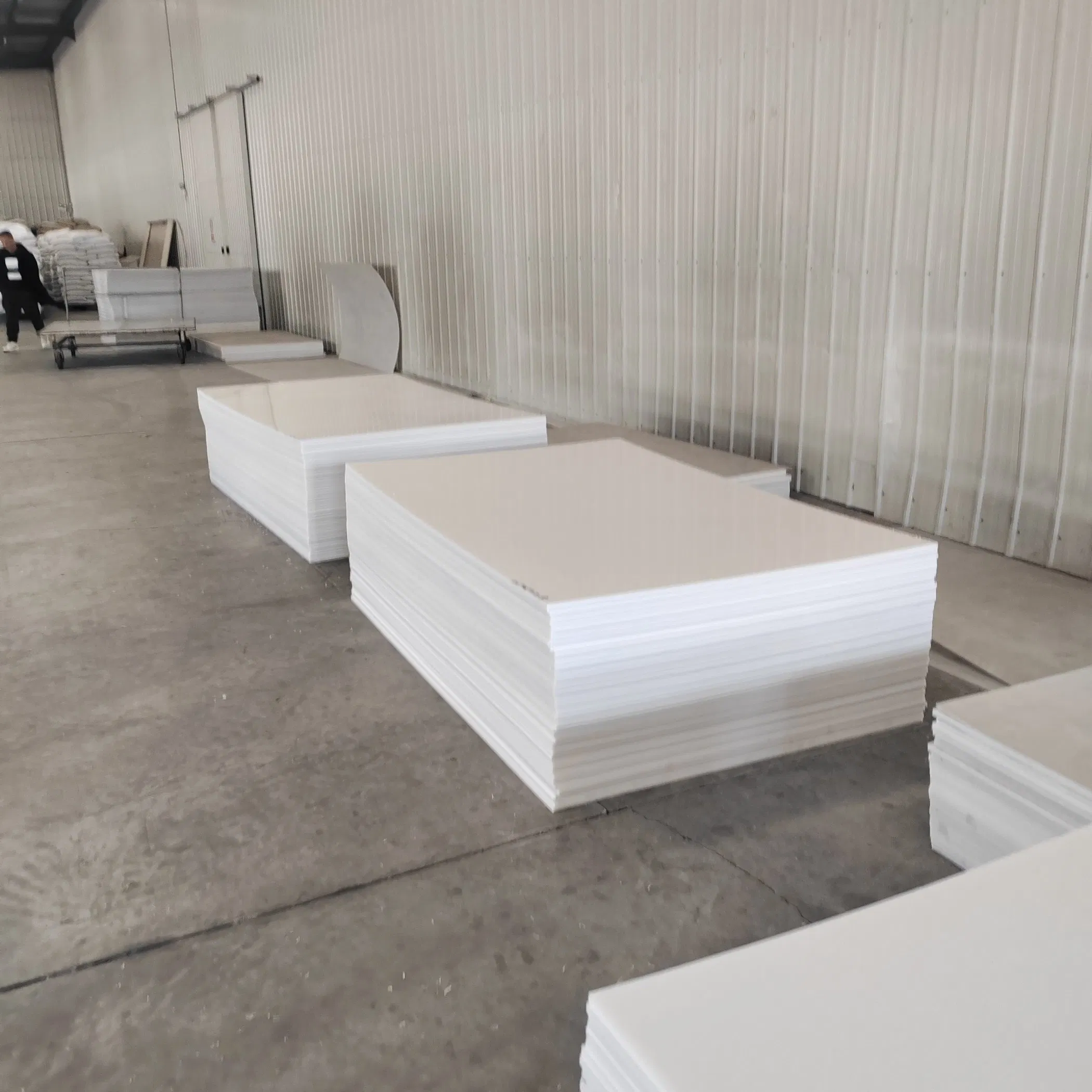 Factory Straight Hair Processing Food Grade White HDPE Polypropylene PVC Plastic Board