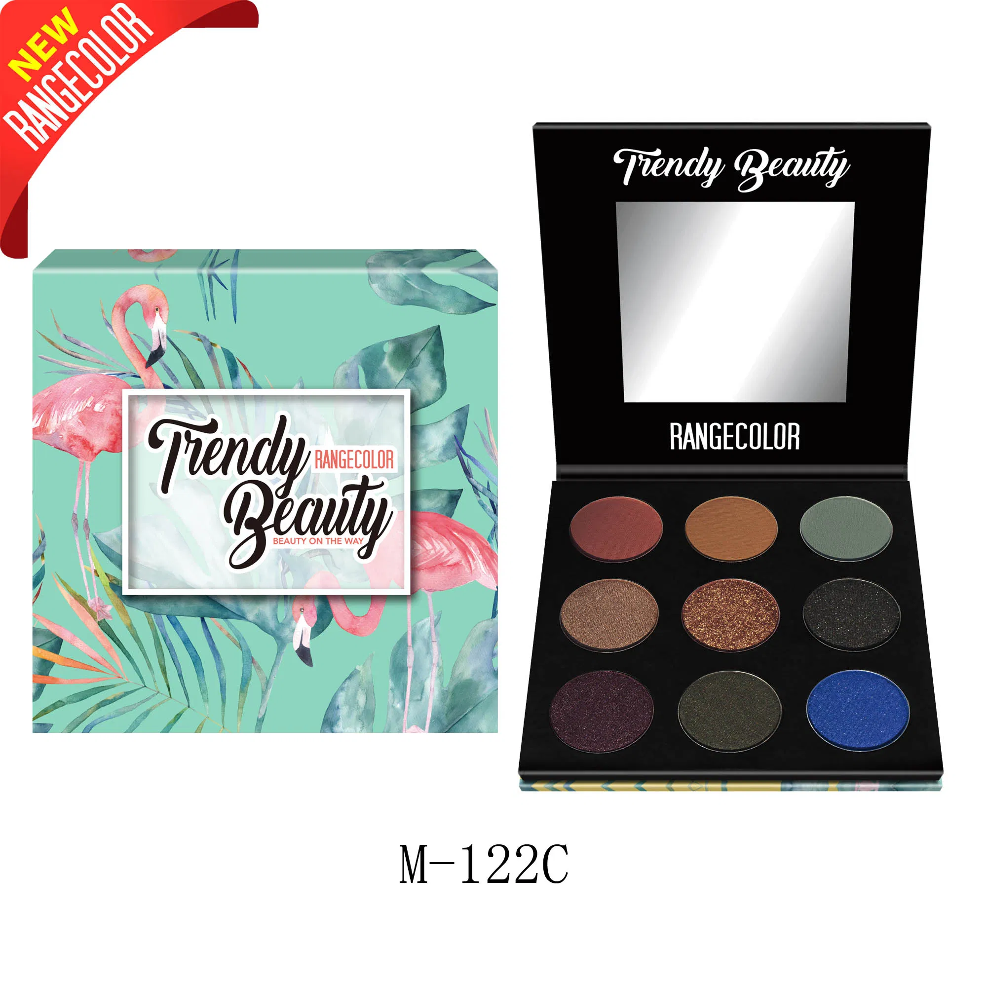 Private Label Matte Makeup Cosmetic Eye Shadow 9 Color Eyeshadow Palette