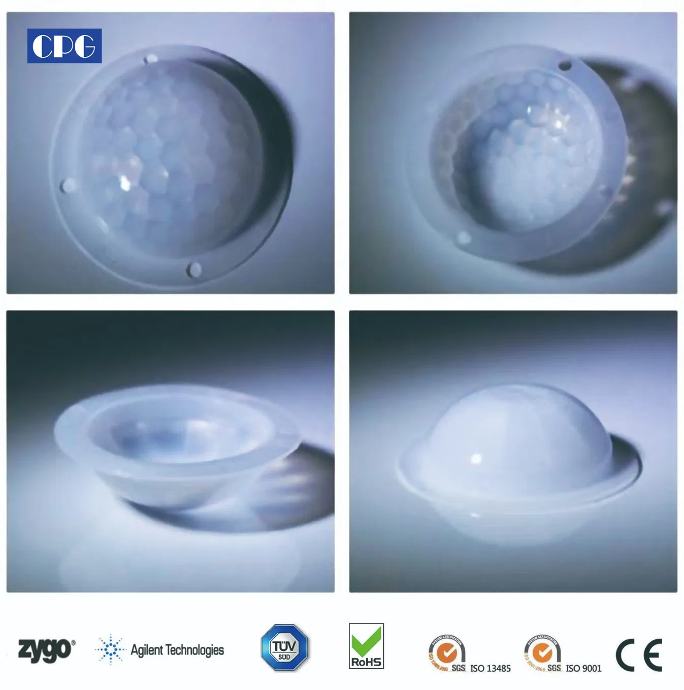 Customized Factory Price Plastic PMMA 2-200mm Aspherically Contoured Fresnel Lenses