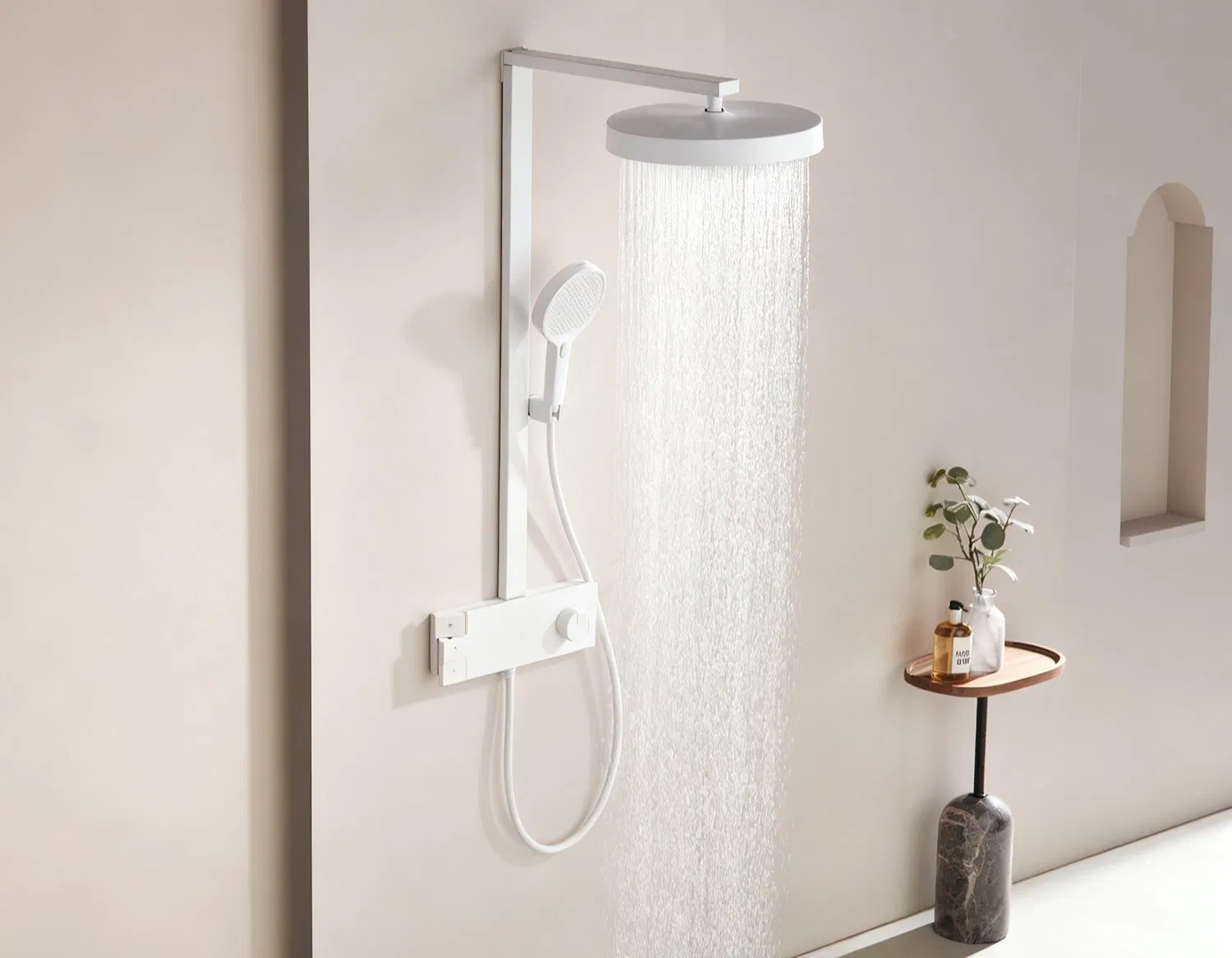 Full Brass Shower Head Set