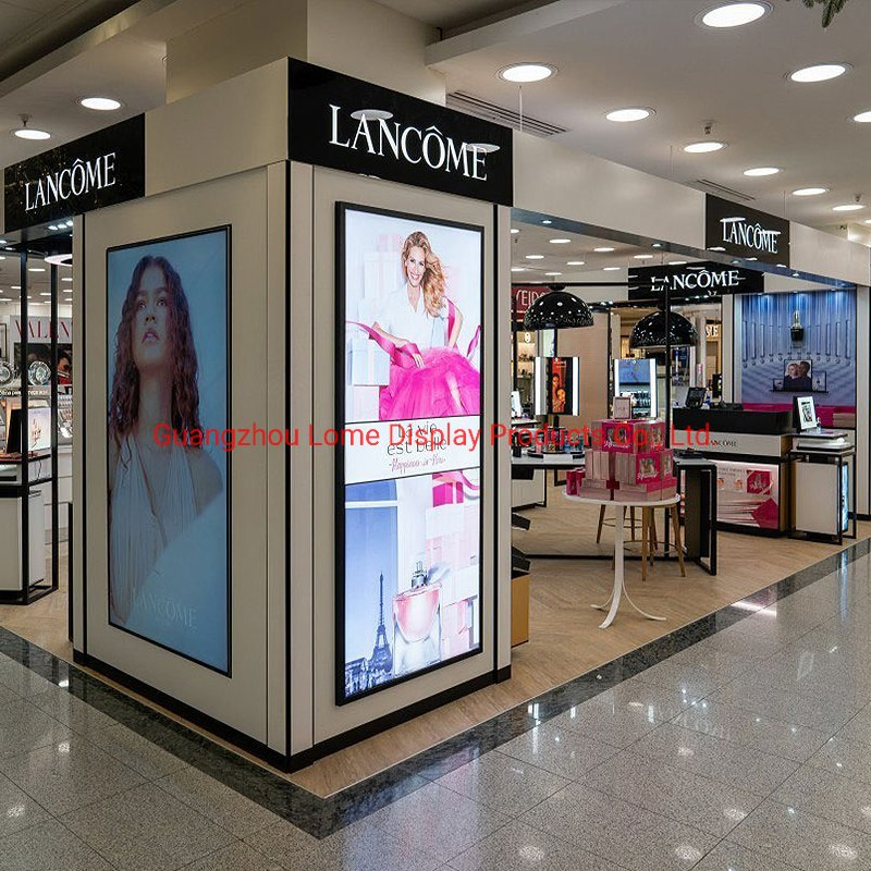 Cosmetic Display Showcase Customized Makeup Counter Design for Beauty Shop Interior Design