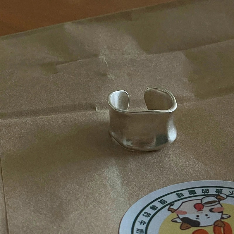 Minimalist Ring for Women, Non-Fading, Unique Design, High-End Lightweight Luxury, Versatile Open Style, New Product Wholesale Jewellery