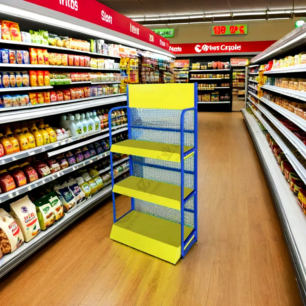 Yiyang Stylish Retail Snack Display Rack for Supermarkets