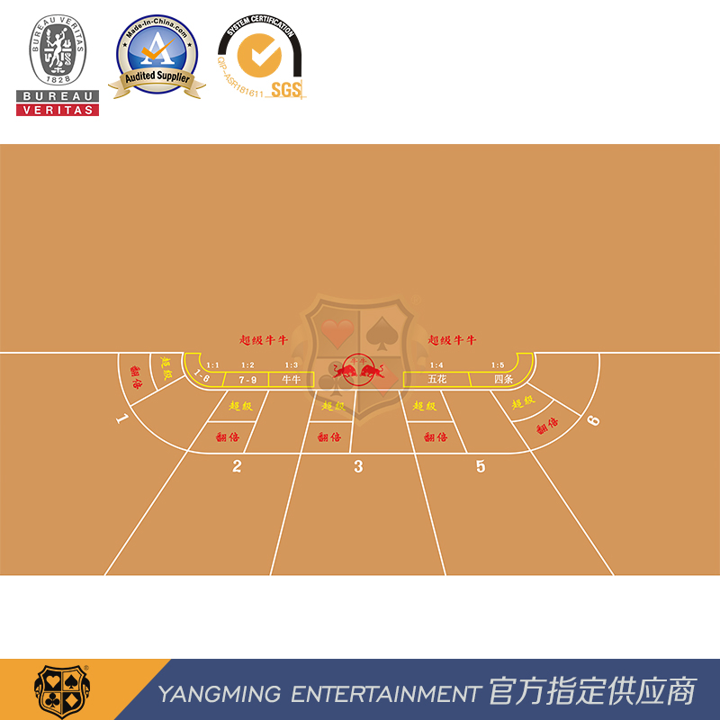 6 No 4 Super Bull Poker Card Game Mini Casino Layout