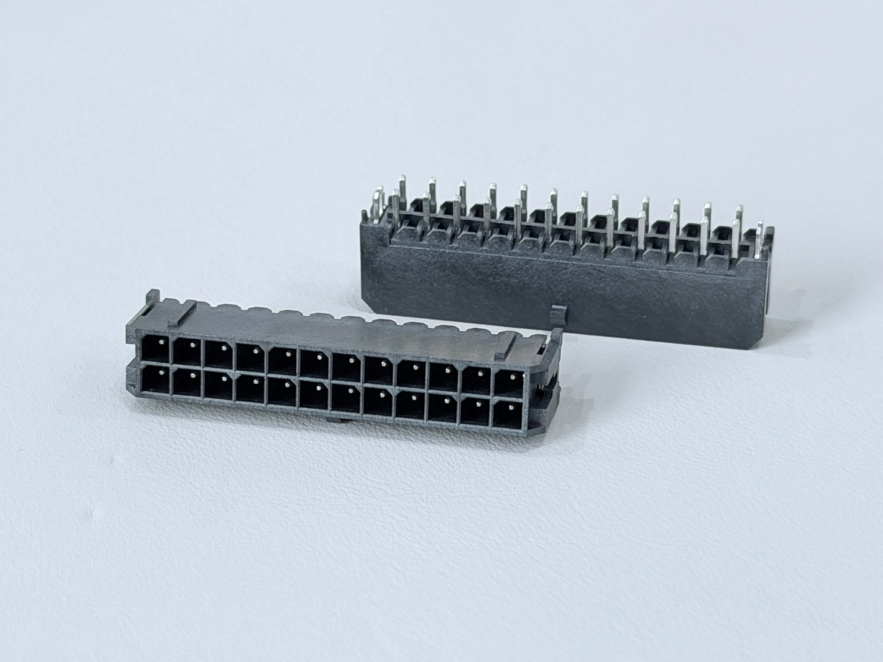 Server Board 1.27mm Pitch Dual-Row PCB Female Socket Copper Terminals for Electronic Signal, Mixed Power Transmission, Customizable Layout Compatible Connector