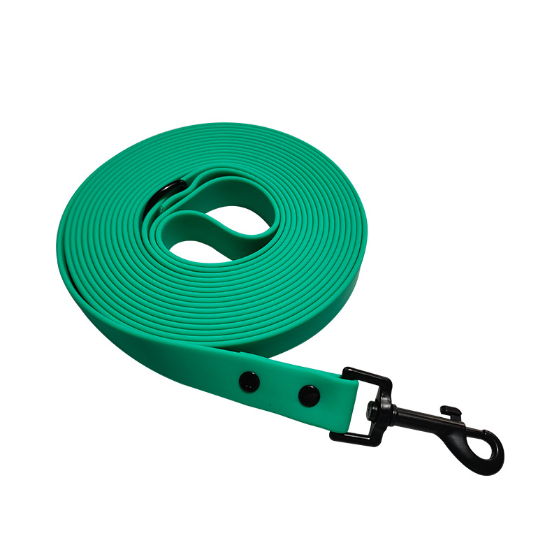 Minimalist Products Pet Accessories PVC Harness Set Waterproof Custom Colorful Dog Collar and Matching Leash