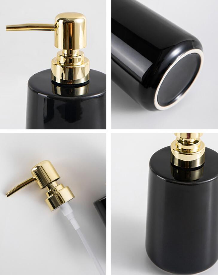 Bathroom Accessories 400 Ml / 13.5 FL-Oz Minimalist Fancy Soap Dispenser Bathroom Products Soap Dispenser