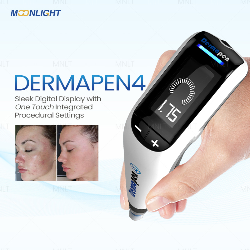 High Frequency Penetration Medical Beauty Derma Pen Device Beauty Salon Equipment Deeply Repairs Skin Ergonomic Design Digital Display Microneedling Dermapen