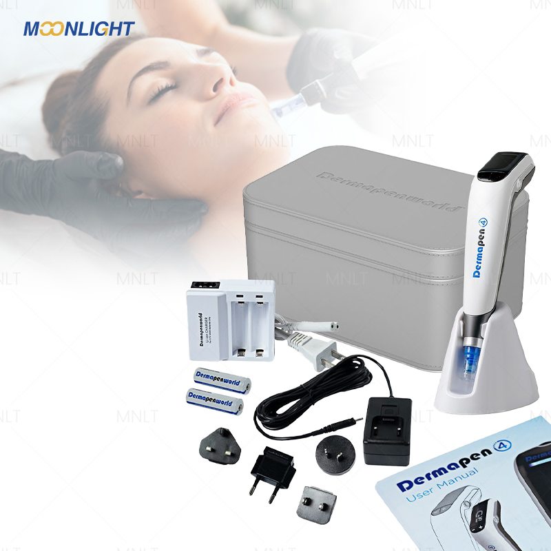 High Frequency Penetration Medical Beauty Derma Pen Device Beauty Salon Equipment Deeply Repairs Skin Ergonomic Design Digital Display Microneedling Dermapen