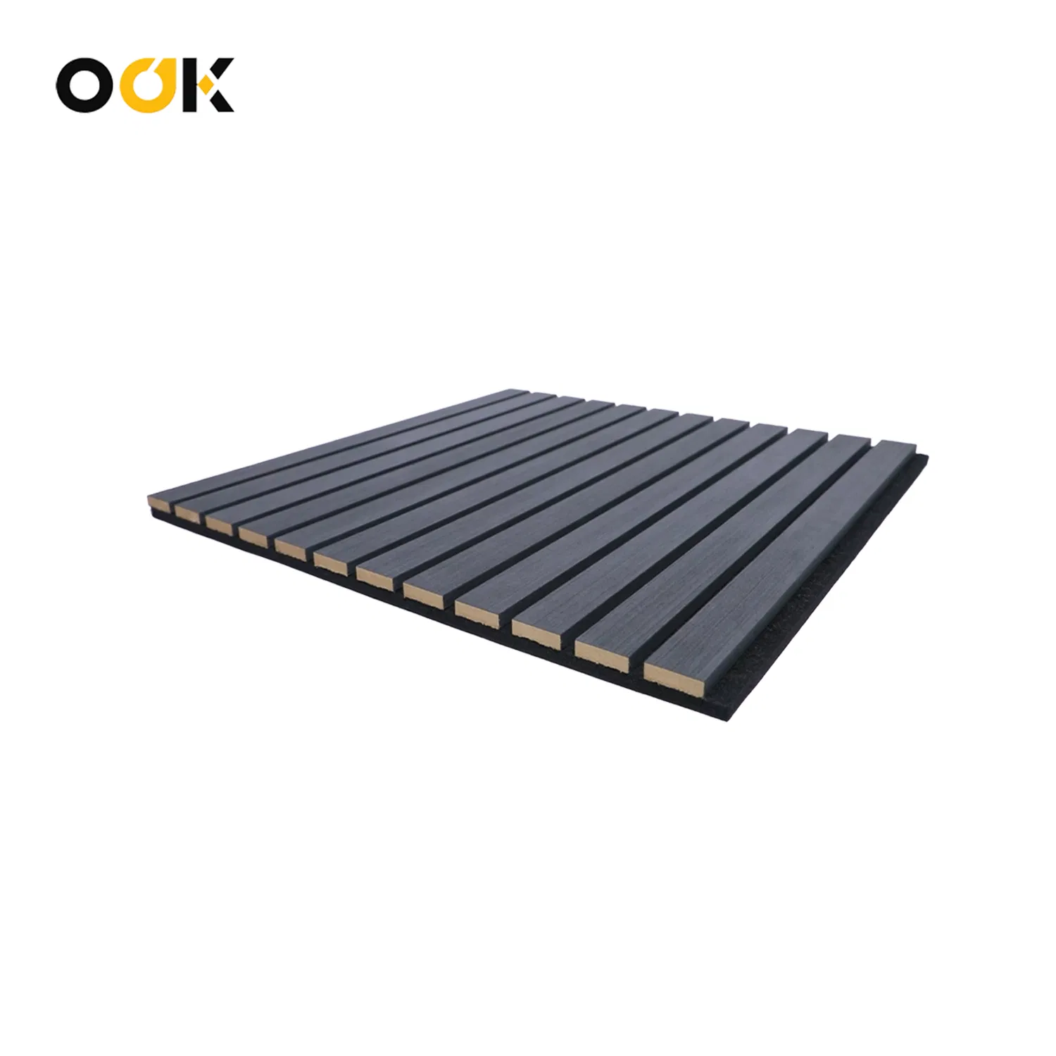 2polyester Fiber Board Akupanel Factory Rate 3D Slat Board WPC Acoustic Soundproof Wall Board Quick-Fit Sound-Absorbing Board Interior Styling