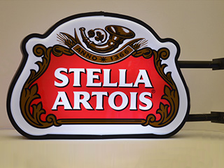 Acrylic LED Illuminated Chain Store Front Door Signs Hair Salon Sign Board