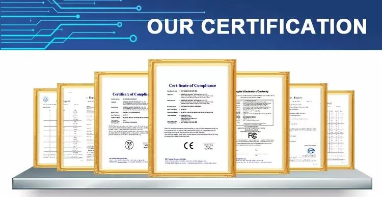 Certificates