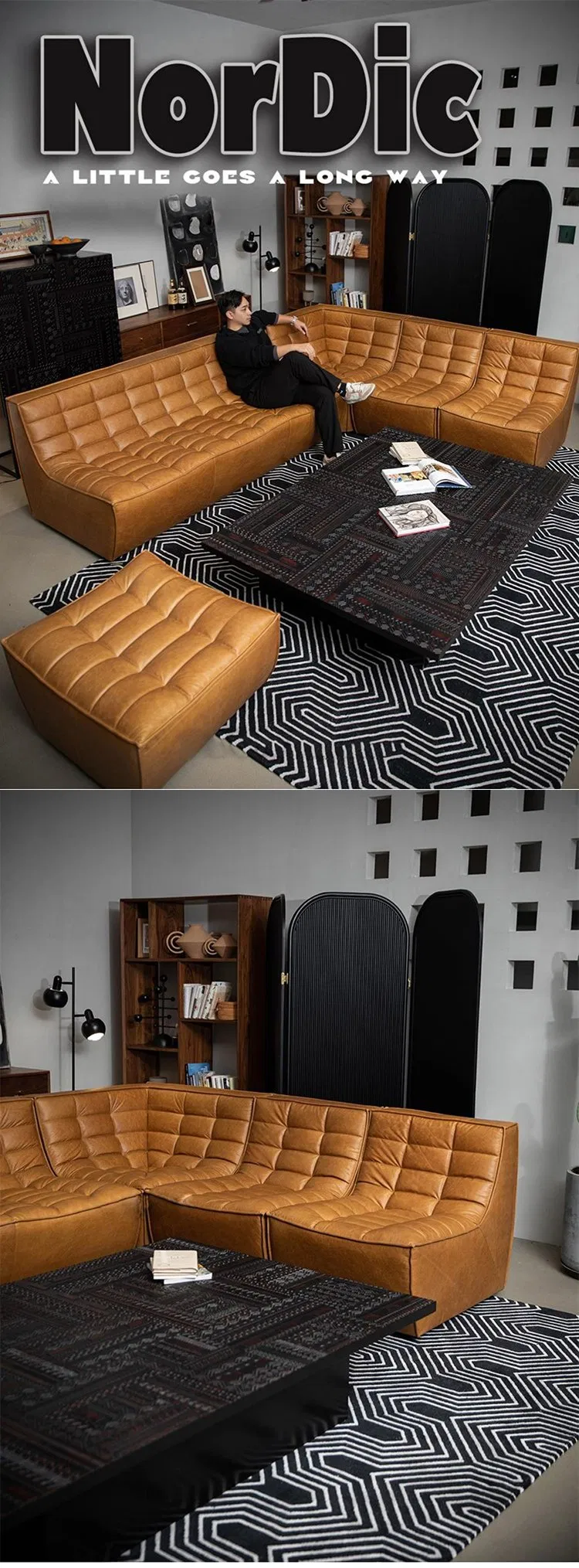 Waffle Sofa Display 3