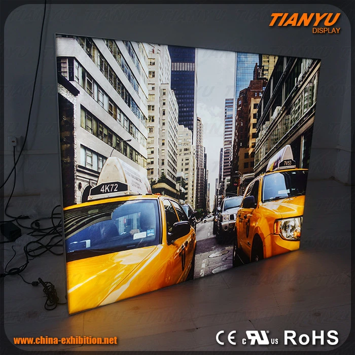 Aluminum Frame Fabric Print LED Light Box