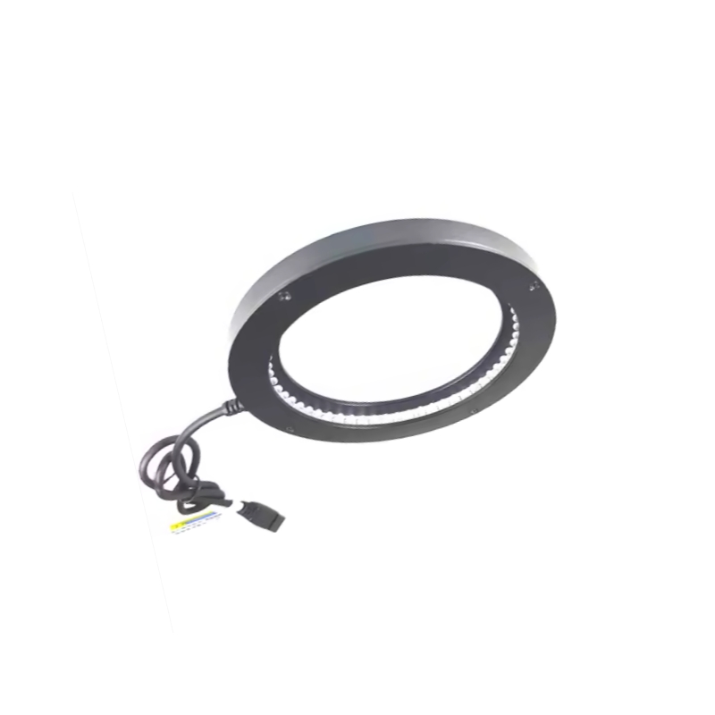 Large Format 200× 170mm LED Ring Light Provides Shadow-Free Lighting for Microscopic Inspection