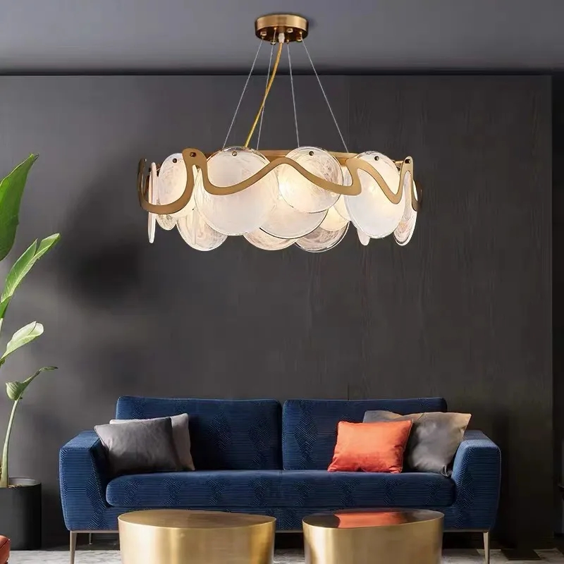 Product Minimalist Design Nordic Creative Commercia Lights Decorative Living Roomled Rope Pendant Light