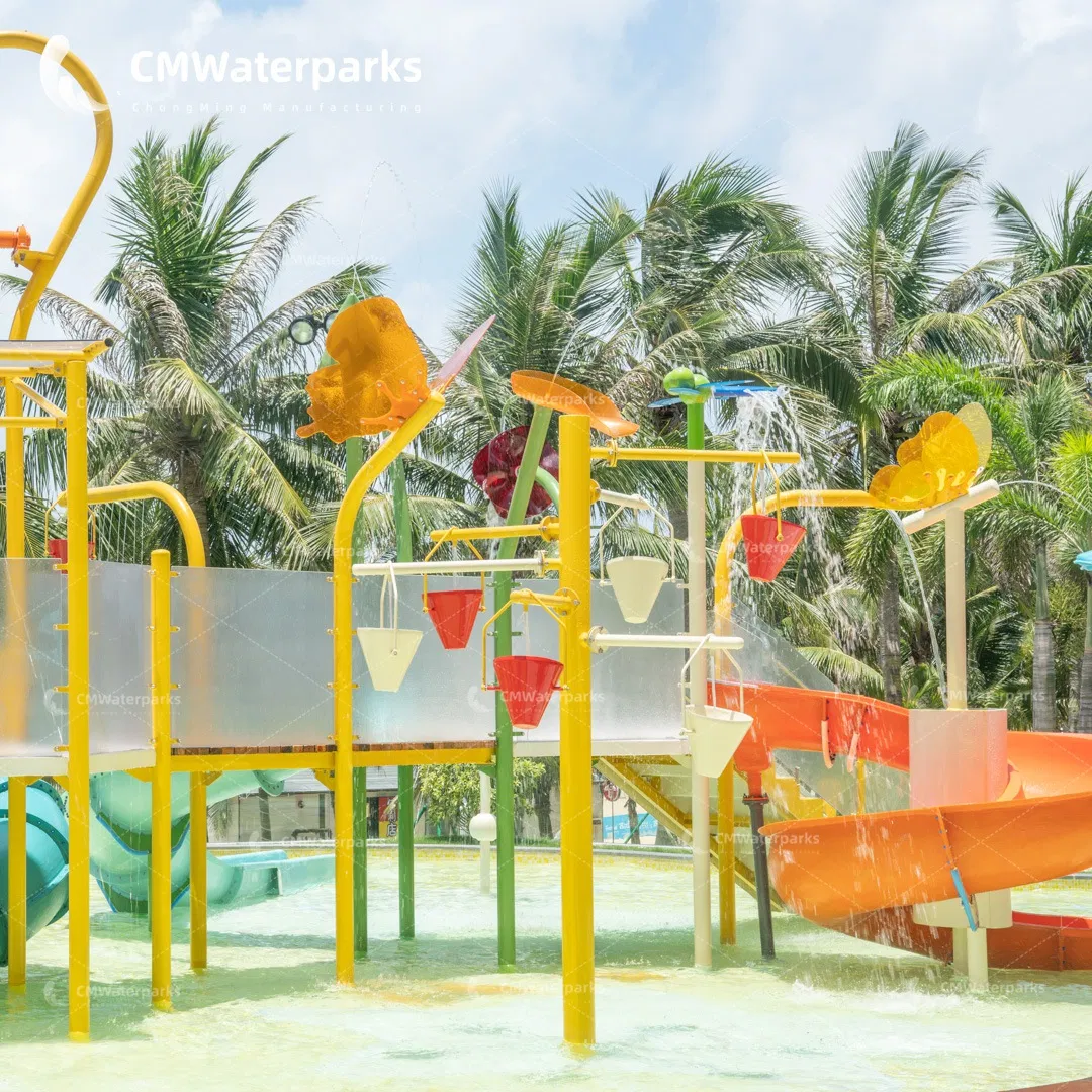 Customizable Water Fiberglass Slides for Thrilling Resort Experiences