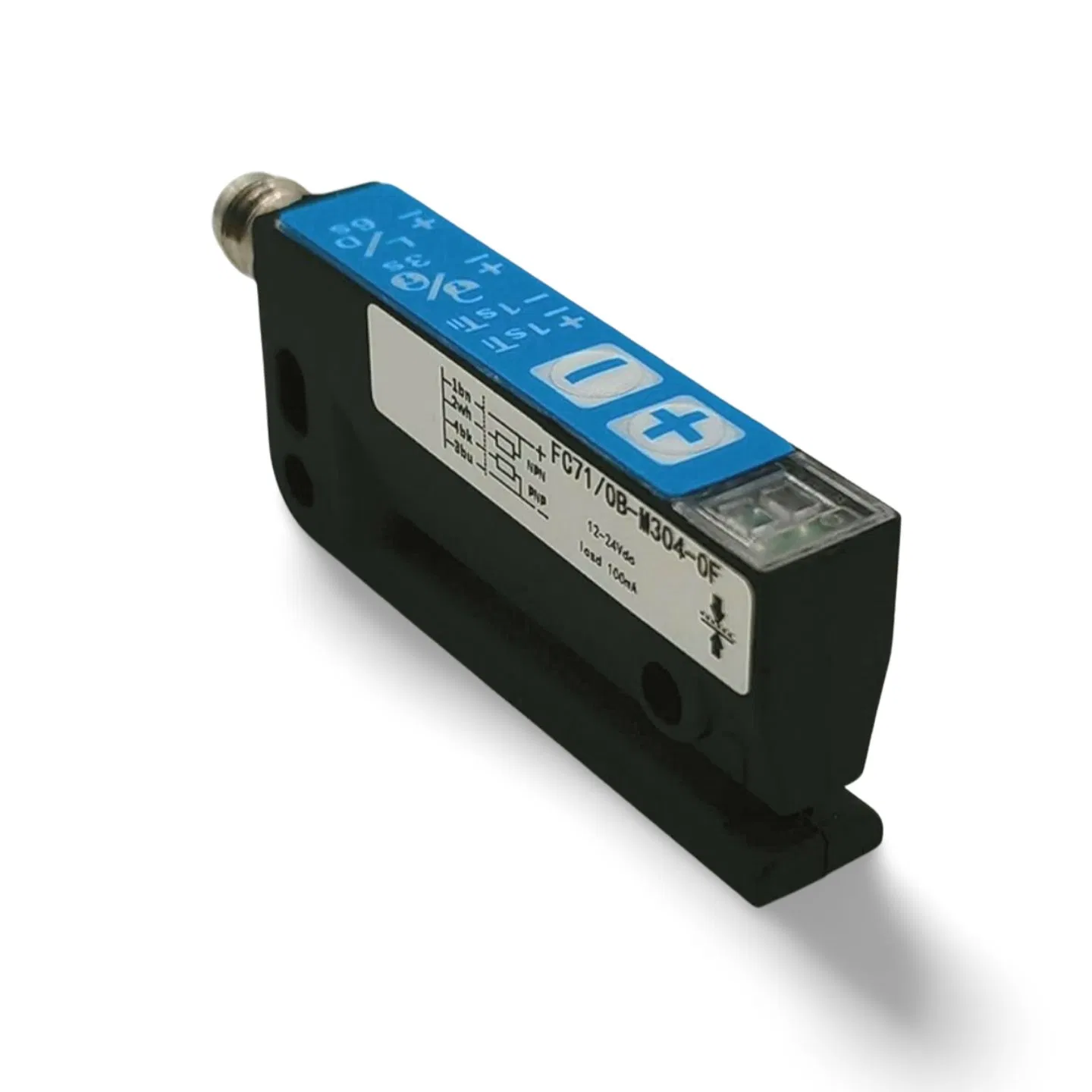 Capacitive LED Color Detector Clear Eye Mark Label Sensor for Packaging Machines