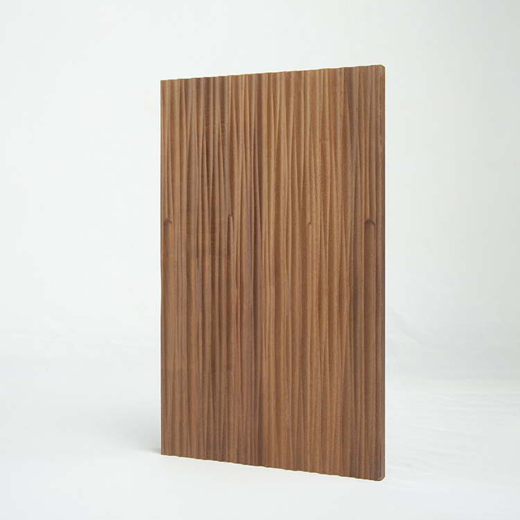 Strong Visual Rhythm and Depth Creation Achieves Topography with Ridge Texture Panels