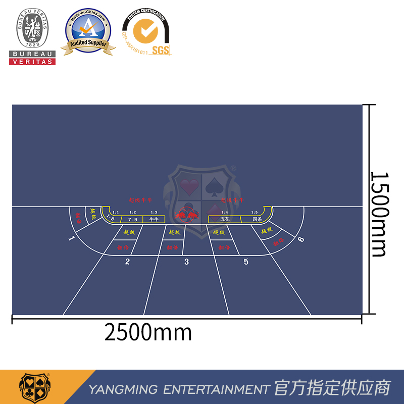 6 No 4 Super Bull Poker Card Game Mini Casino Layout