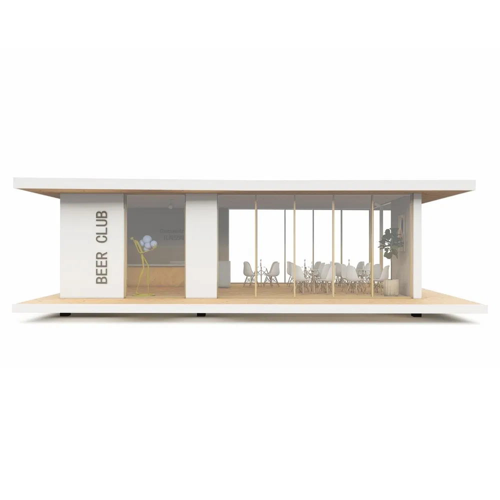 Mobile Prefab Home Factories Bx-03 Capsula Prefabricada Apple Cabin House for Beauty and Skincare Shop