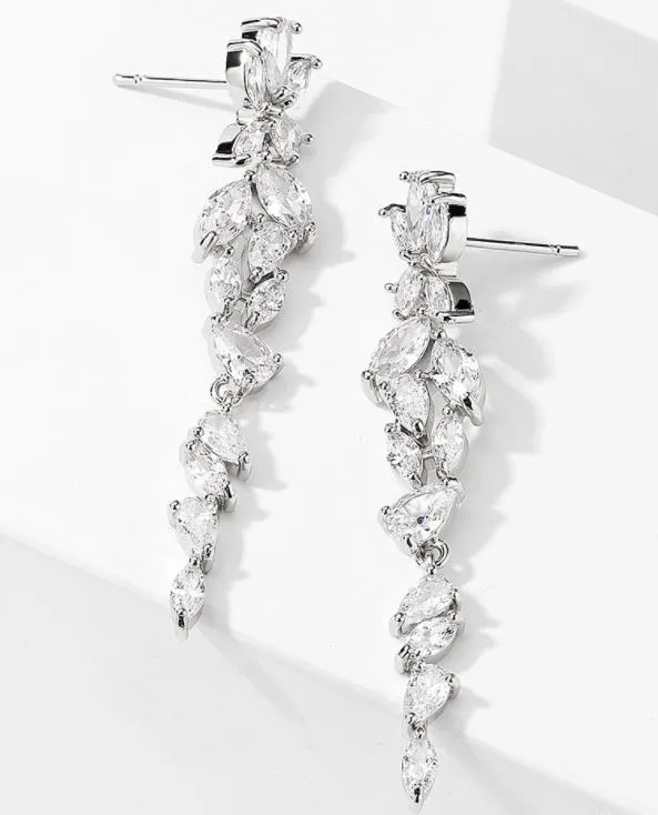 Wedding Bridal CZ Earring 3