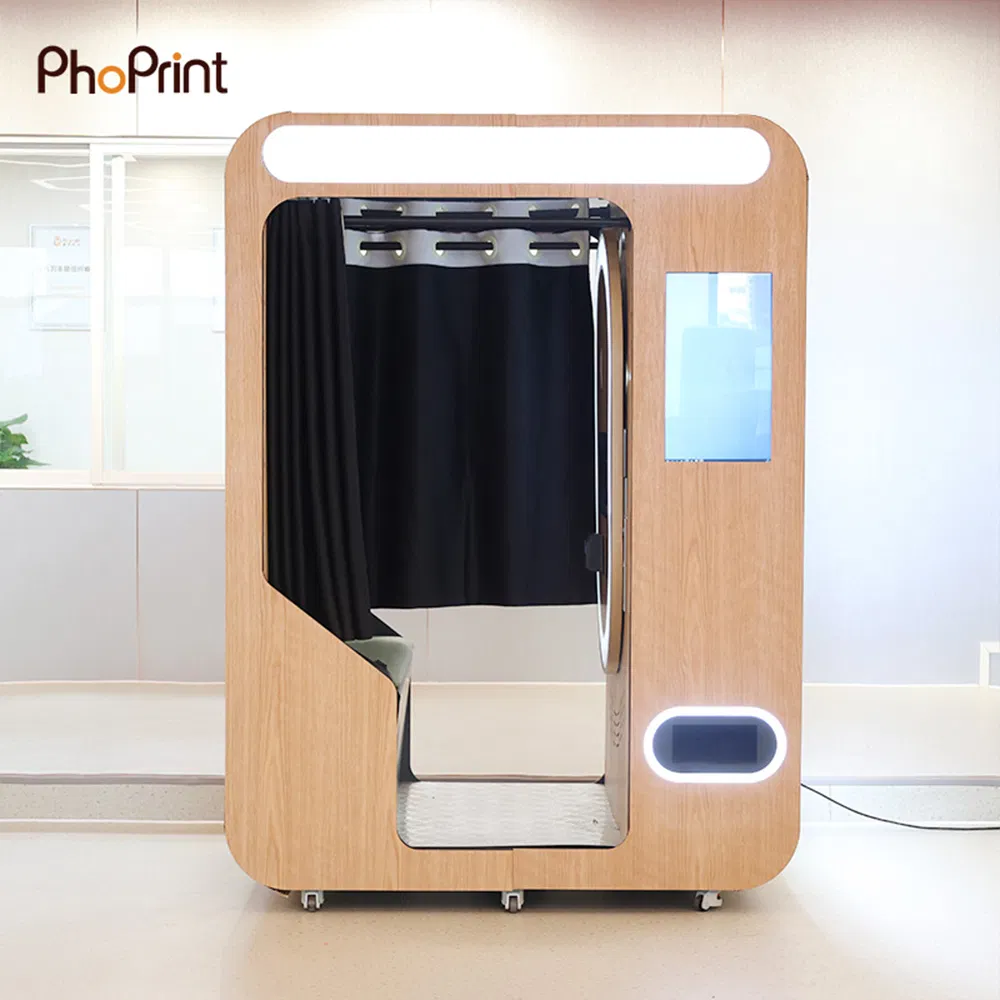 Indoor Shopping Mall Enclosed Fast Print Digital Photo Booth Beauty Camera Photo Booth
