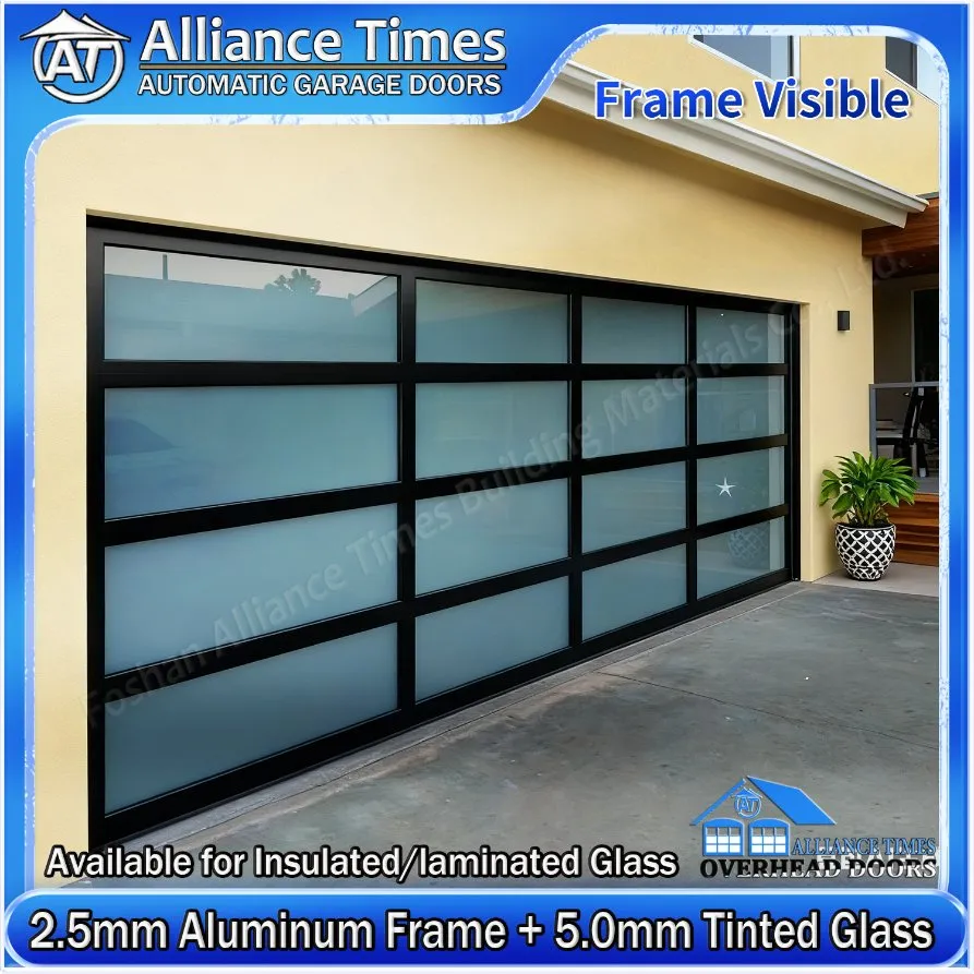 Modern Garage Door Finish
