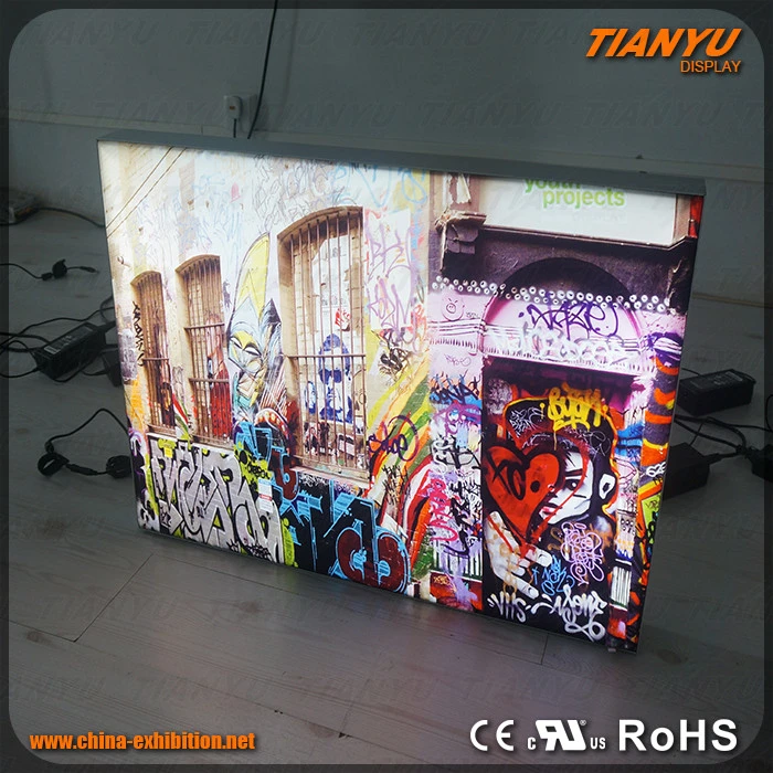 Aluminum Frame Fabric Print LED Light Box