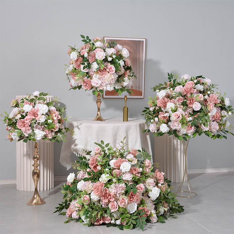 Lifelike Flower Centerpieces for Bridal Shower and Wedding Decorations