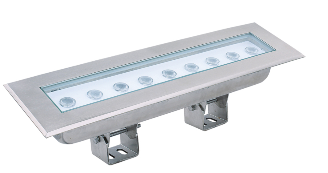 Building IP68 Outdoor Stainless Steel Linear RGB Pixel LED Wall Washer Light