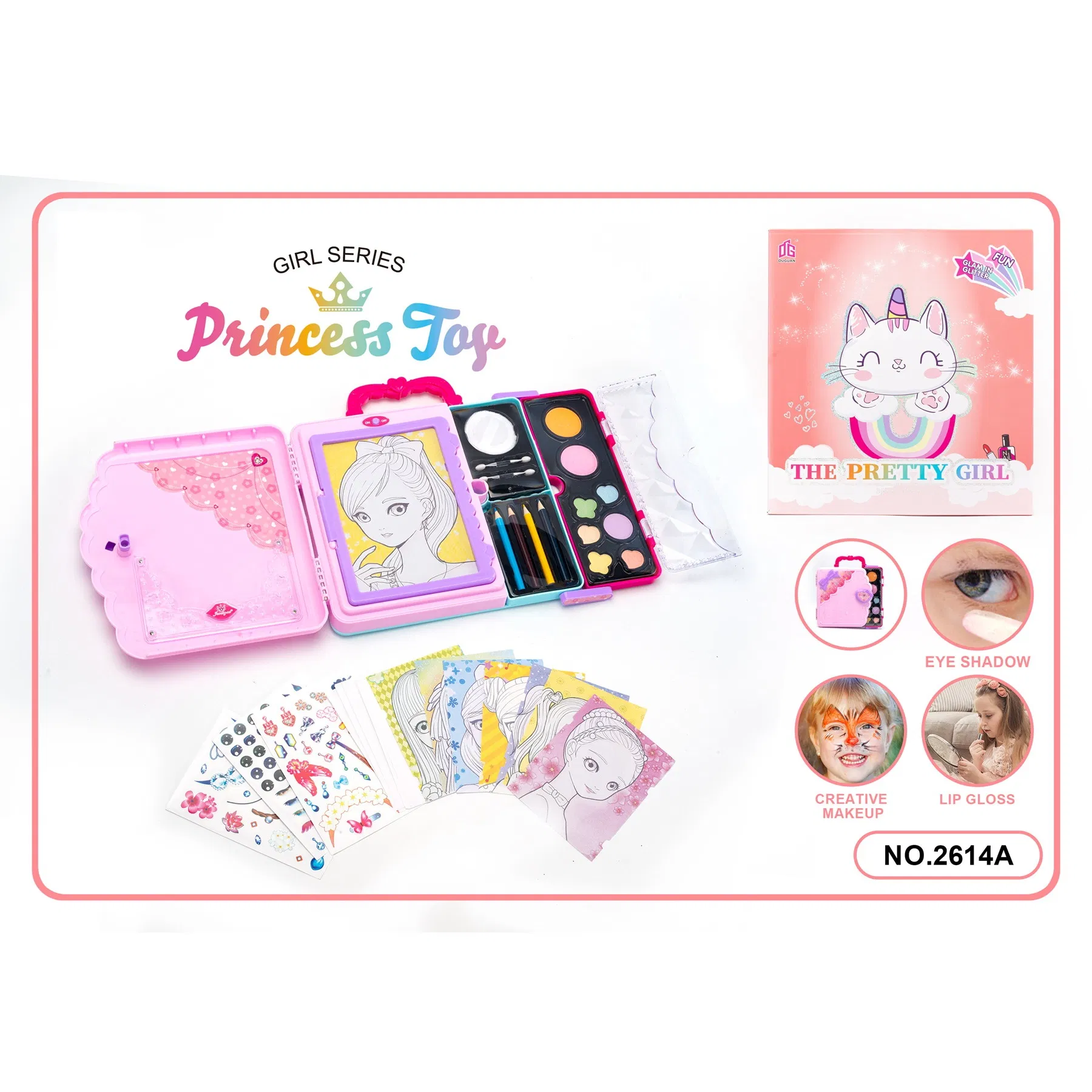 Creative Makeup Toy Set for Kids' Imagination