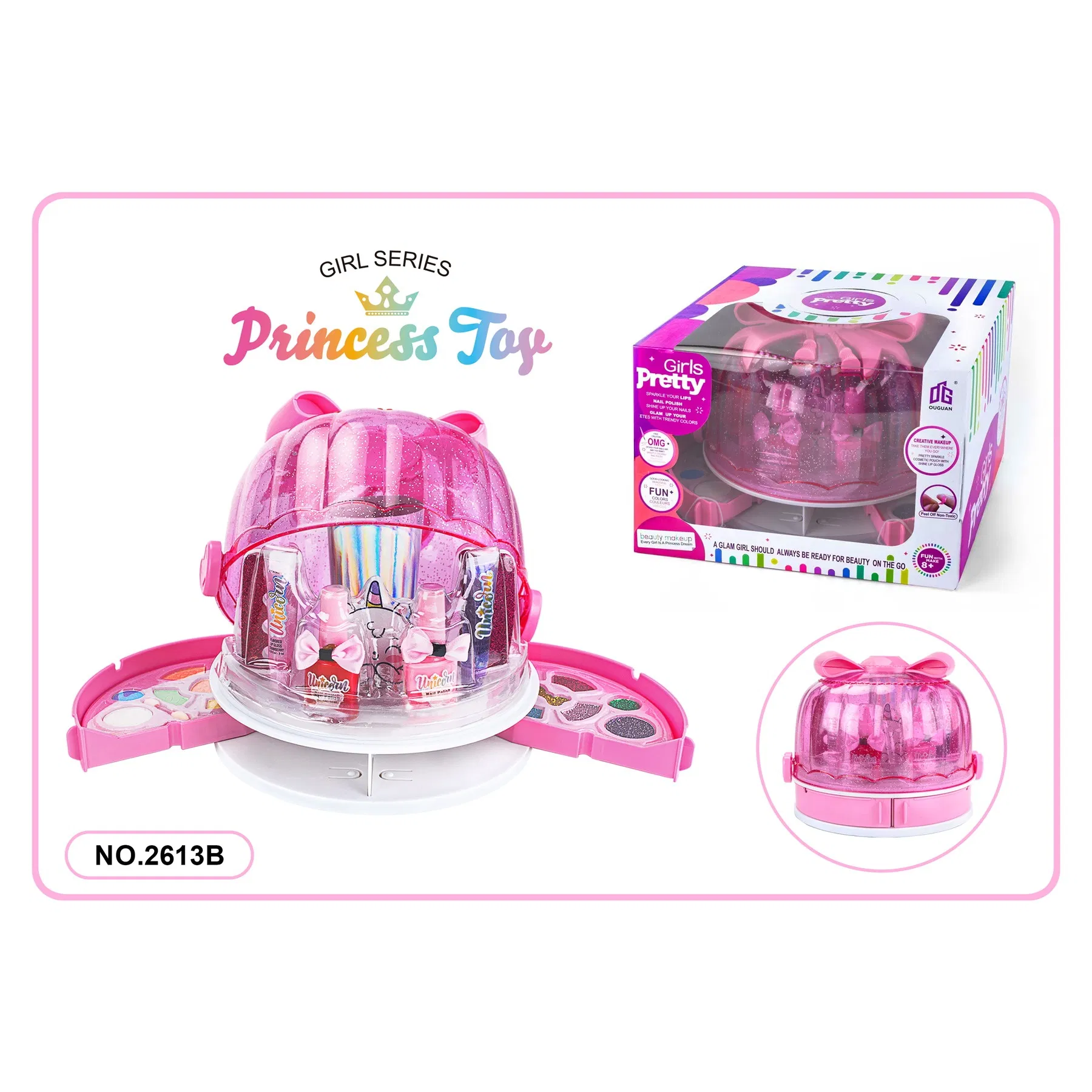 Makeup Toy Set for Creative Kids' Playtime