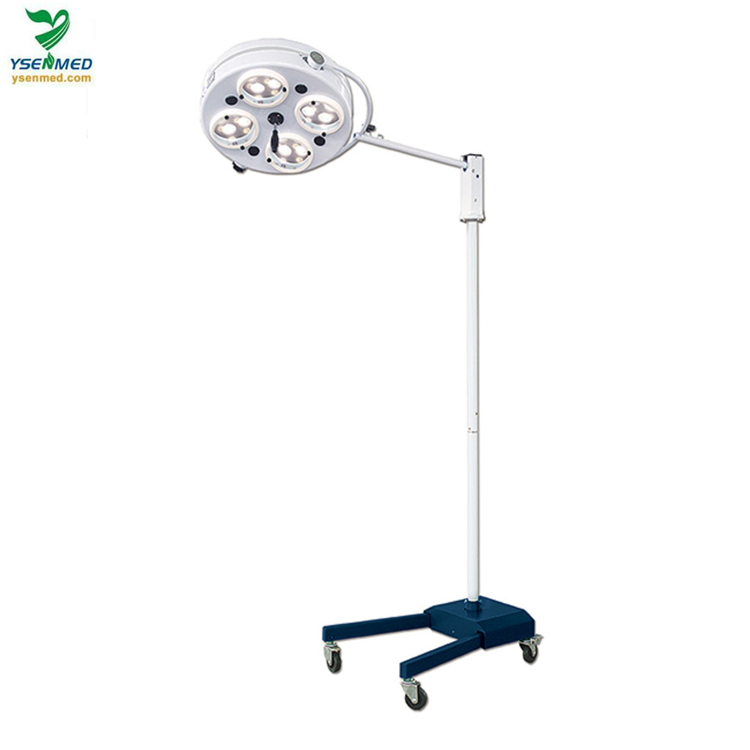 Ysot04LED-III Medical Equipment Instrument Mobile 4-Reflector LED Operating Surgical Lamp