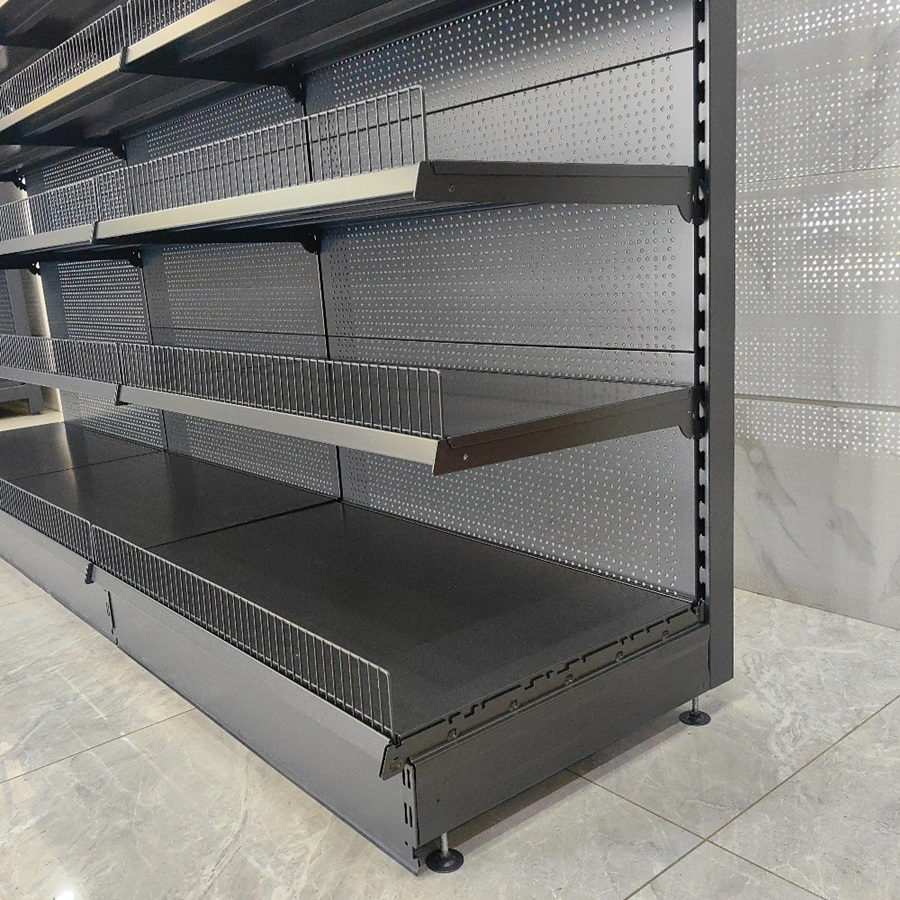 Yiyang Supermarket Shelving: European Rack with Powder Coating