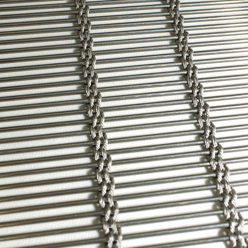 Classic Design Timeless Decoration Metal Woven Mesh for Vintage Bistro Doors