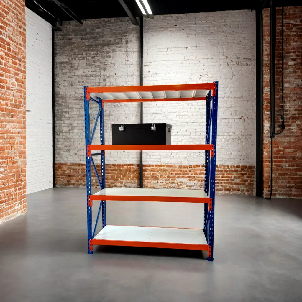 Powder Coated Wire Mesh Shelf for Engine Oil Retail Stand