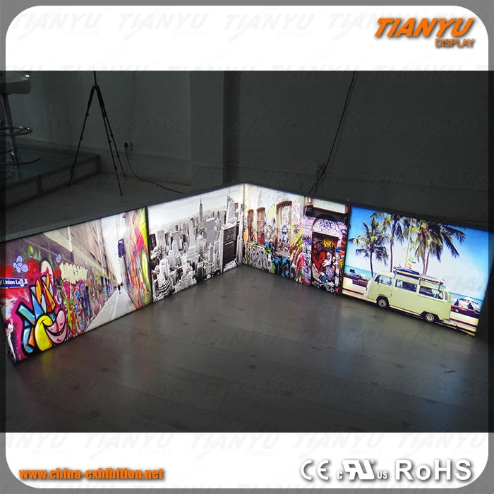 Aluminum Frame Fabric Print LED Light Box