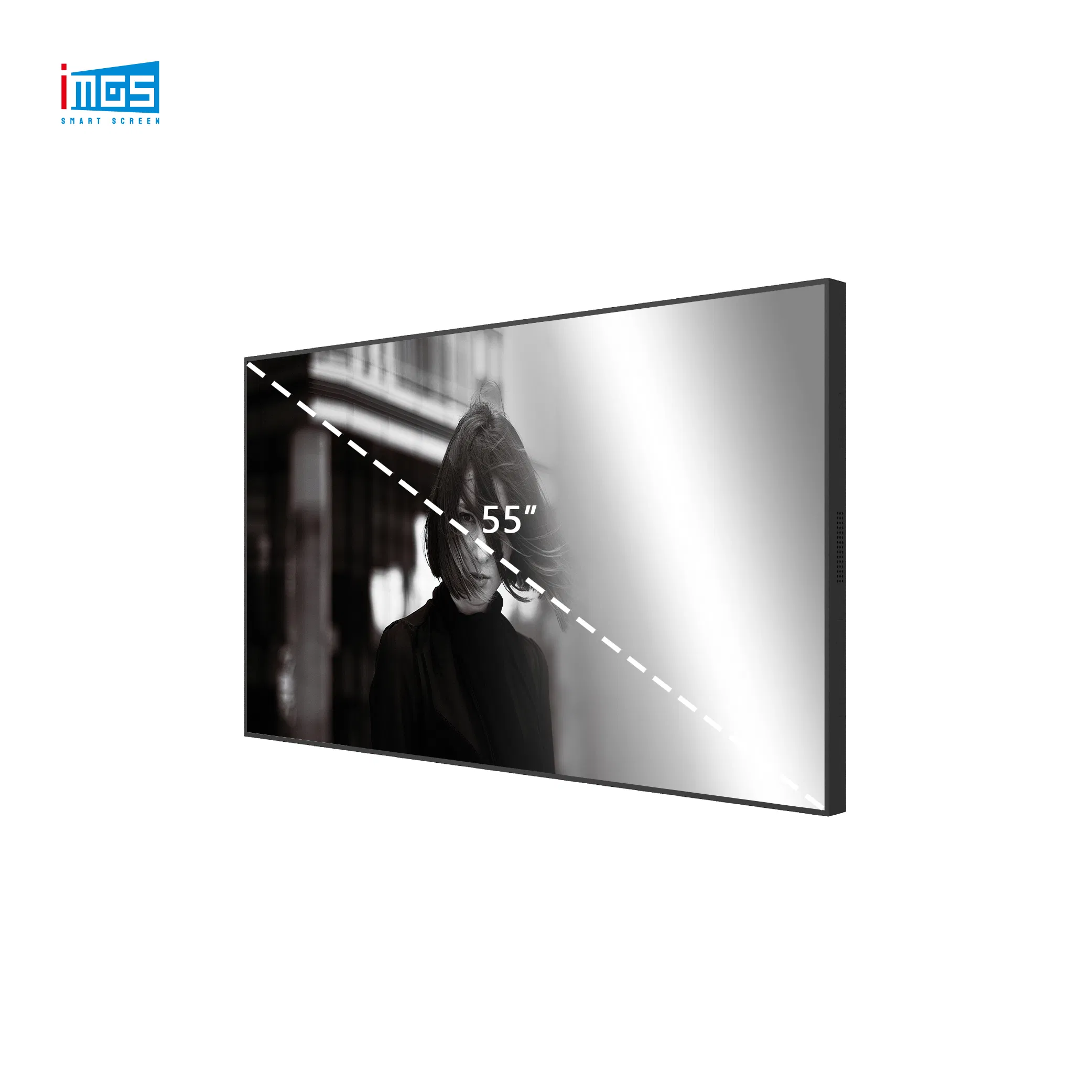 55 Inch Magic Mirror Screen Kiosk Display Digital Signage for Beauty Shop