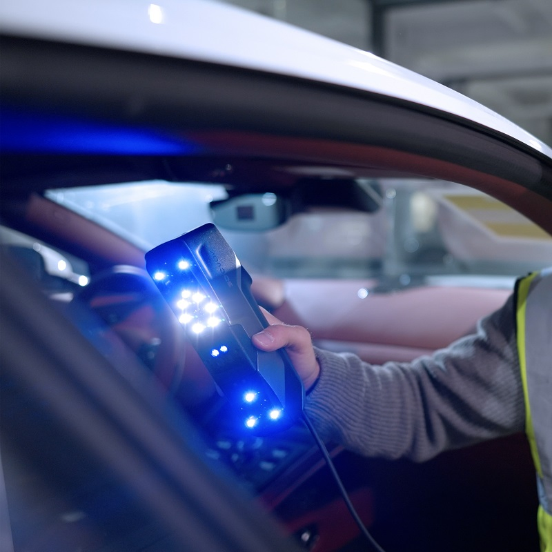 3D Colorscan PRO with Real-Time Texture Mapping and High Accuracy