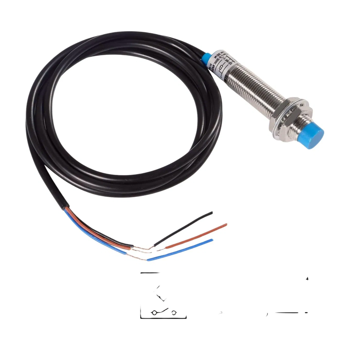 12V Infrared Coded Proximity Switch Magnetic Contact Proximity Detector Sensor