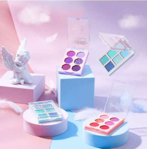 Six Color Dazzling Pearl Matte Eyeshadow Palette