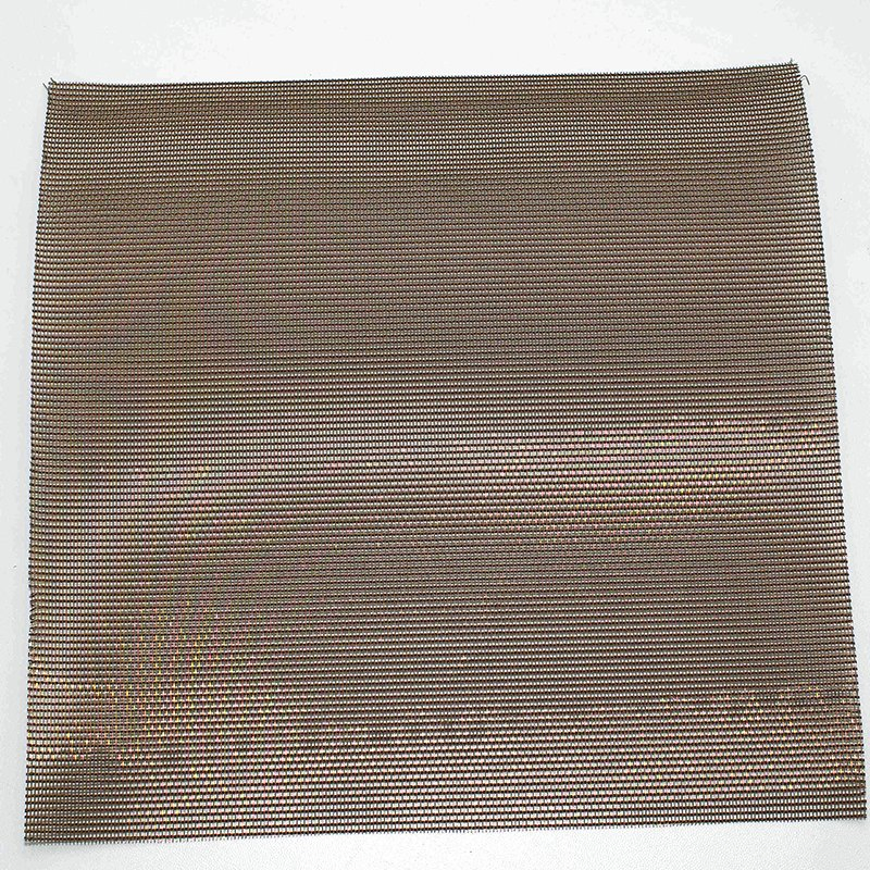 Anti Corrosion Reliable Decoration Metal Woven Mesh for Coastal Homes